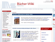 Tablet Screenshot of buecher-wiki.at